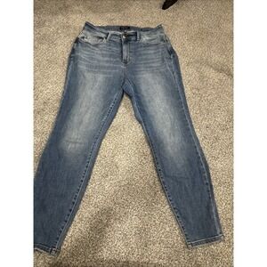 Judy Blue Jeans Women's 14w Blue Medium Wash High Rise Skinny Jeans